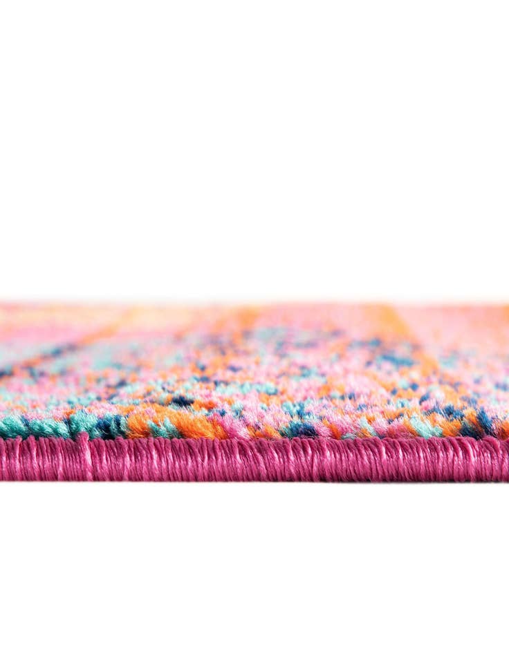 Detail image of  5' 3 x 8' Azalea Oval Rug