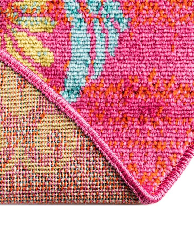 Detail image of  5' 3 x 8' Azalea Oval Rug