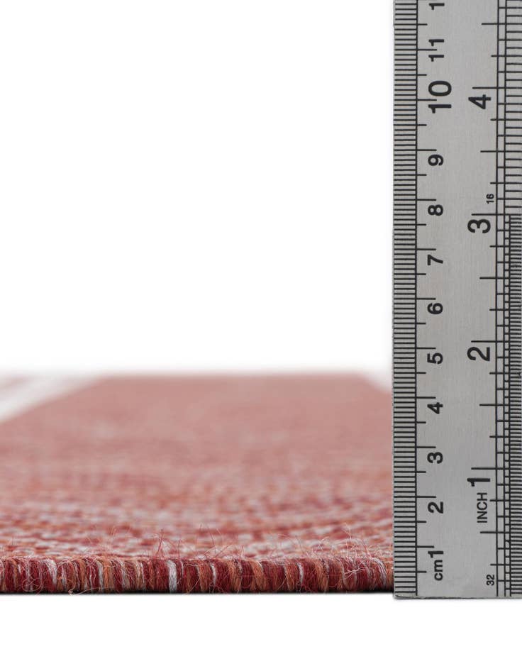 Detail image of  5' 3 x 8'  Washable Jill Zarin Anguilla Indoor / Outdoor Oval Rug