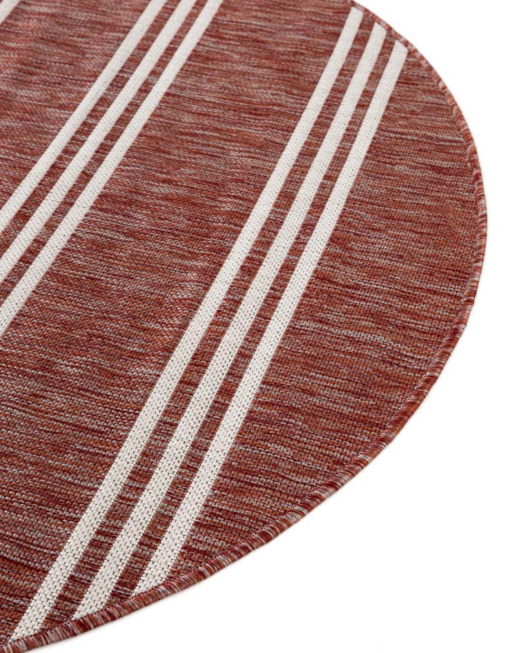 Detail image of  5' 3 x 8'  Washable Jill Zarin Anguilla Indoor / Outdoor Oval Rug