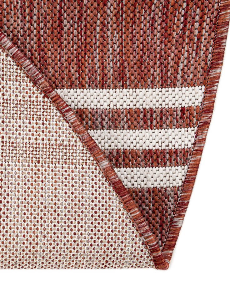 Detail image of  5' 3 x 8'  Washable Jill Zarin Anguilla Indoor / Outdoor Oval Rug