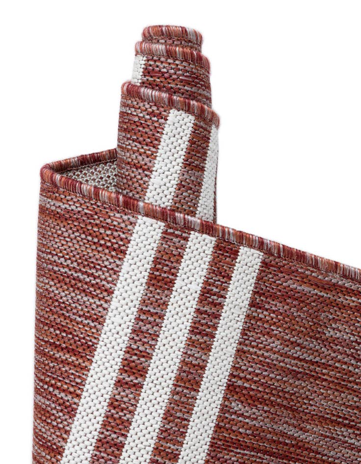 Detail image of  5' 3 x 8'  Washable Jill Zarin Anguilla Indoor / Outdoor Oval Rug