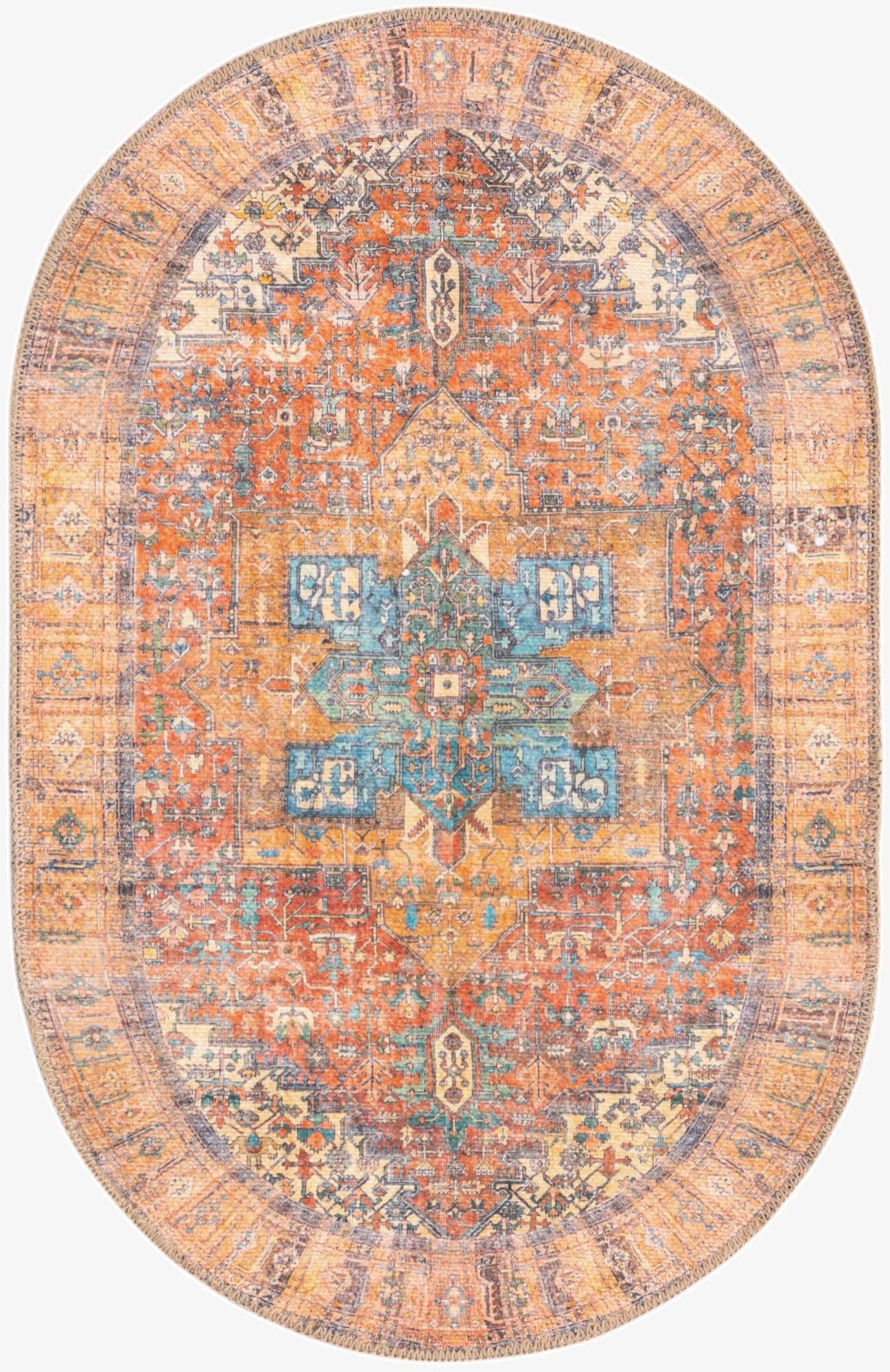  2' x 3' Timeless Oval Rug