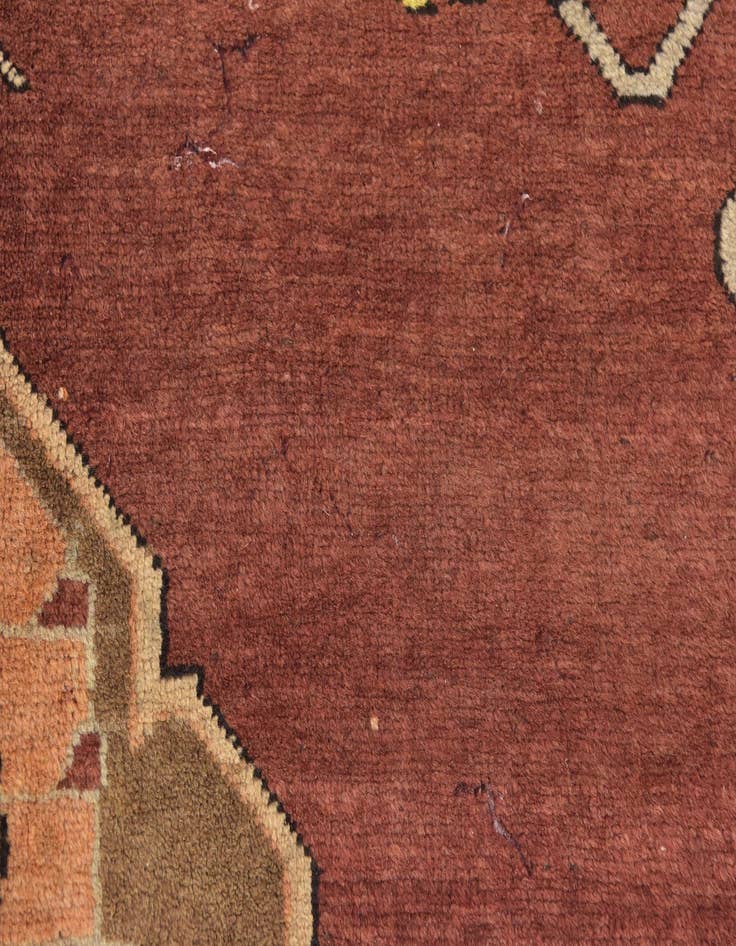 Detail image of  5' x 7'  Hand Knotted Anatolian Oriental Wool Rug