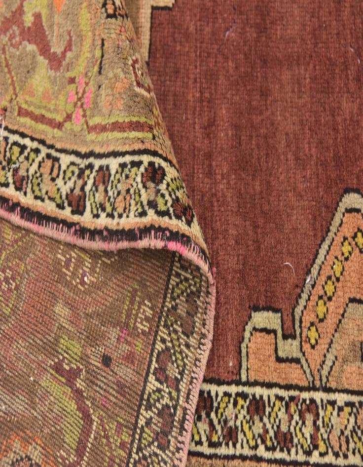 Detail image of  5' x 7'  Hand Knotted Anatolian Oriental Wool Rug