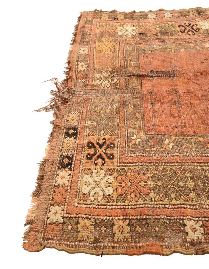 Detail image of  3' 3 x 5'  Hand Knotted Anatolian Wool Rug