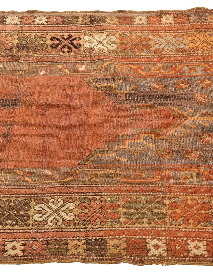 Detail image of  3' 3 x 5'  Hand Knotted Anatolian Wool Rug