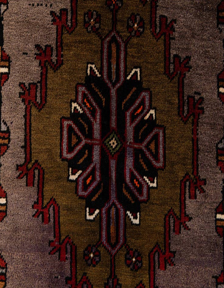 Detail image of  4' 3 x 8' 2  Hand Knotted Anatolian Wool Rug