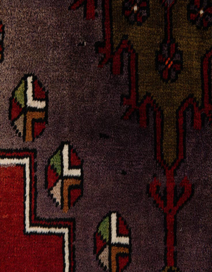 Detail image of  4' 3 x 8' 2  Hand Knotted Anatolian Wool Rug