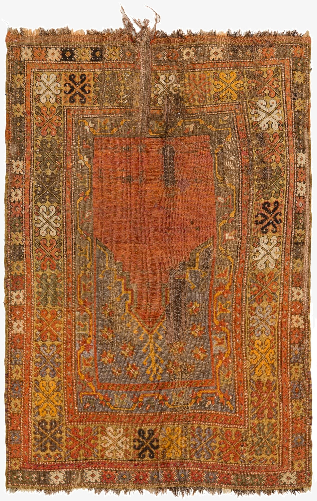  3' 3 x 5'  Hand Knotted Anatolian Wool Rug