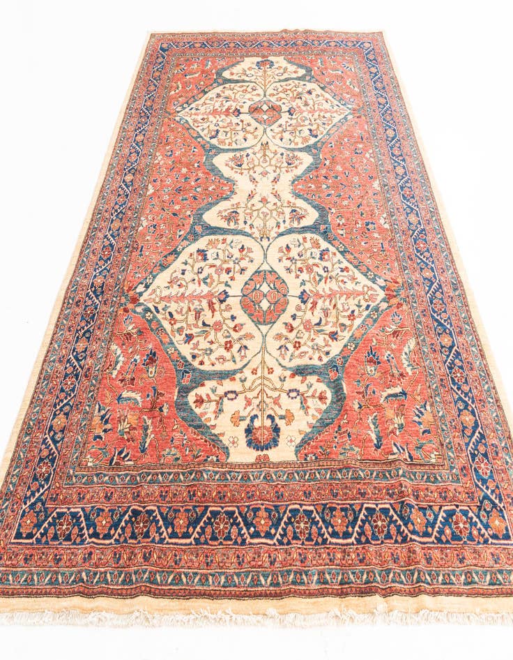 Detail image of  6' 8 x 9' 10  Hand Knotted Ariana Ziegler Oriental Rug