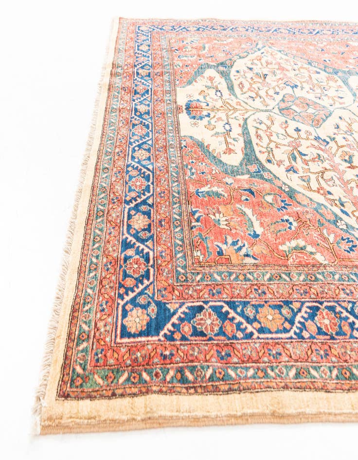 Detail image of  6' 8 x 9' 10  Hand Knotted Ariana Ziegler Oriental Rug