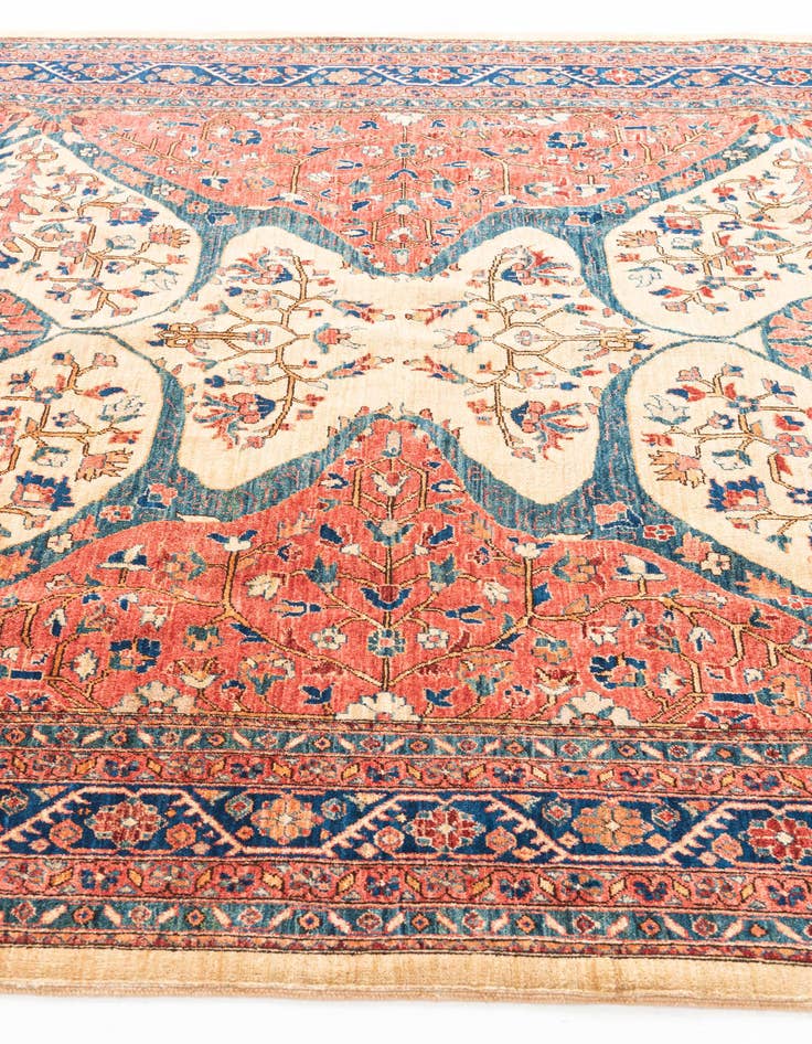 Detail image of  6' 8 x 9' 10  Hand Knotted Ariana Ziegler Oriental Rug