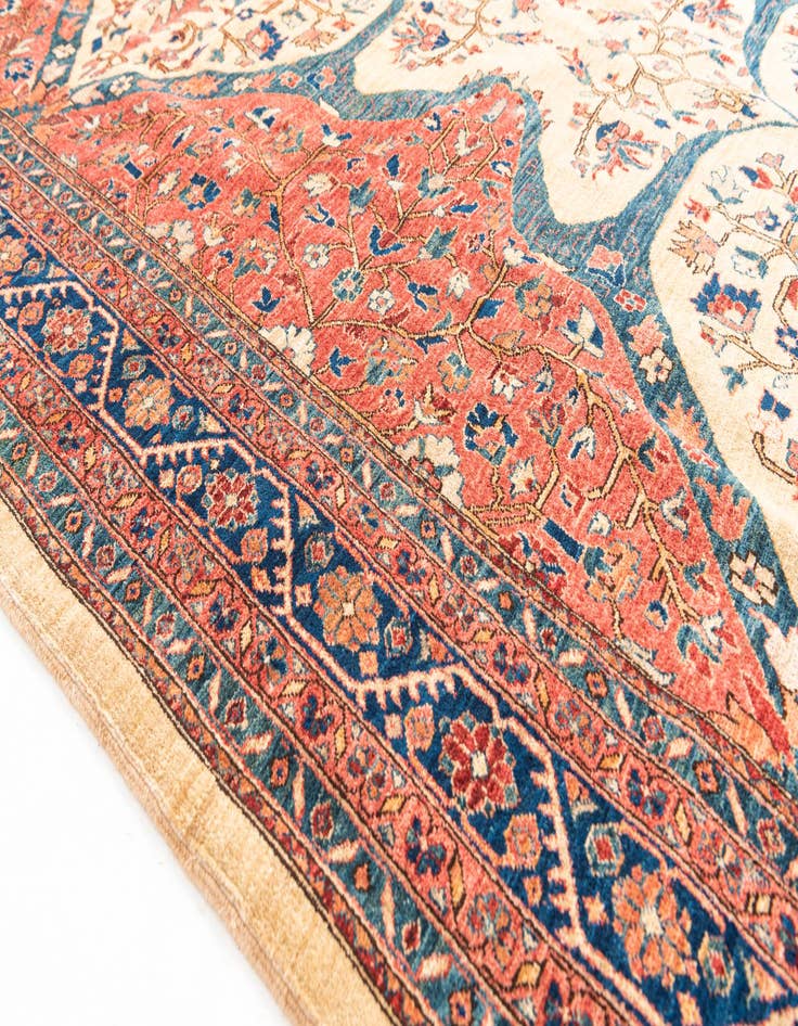 Detail image of  6' 8 x 9' 10  Hand Knotted Ariana Ziegler Oriental Rug