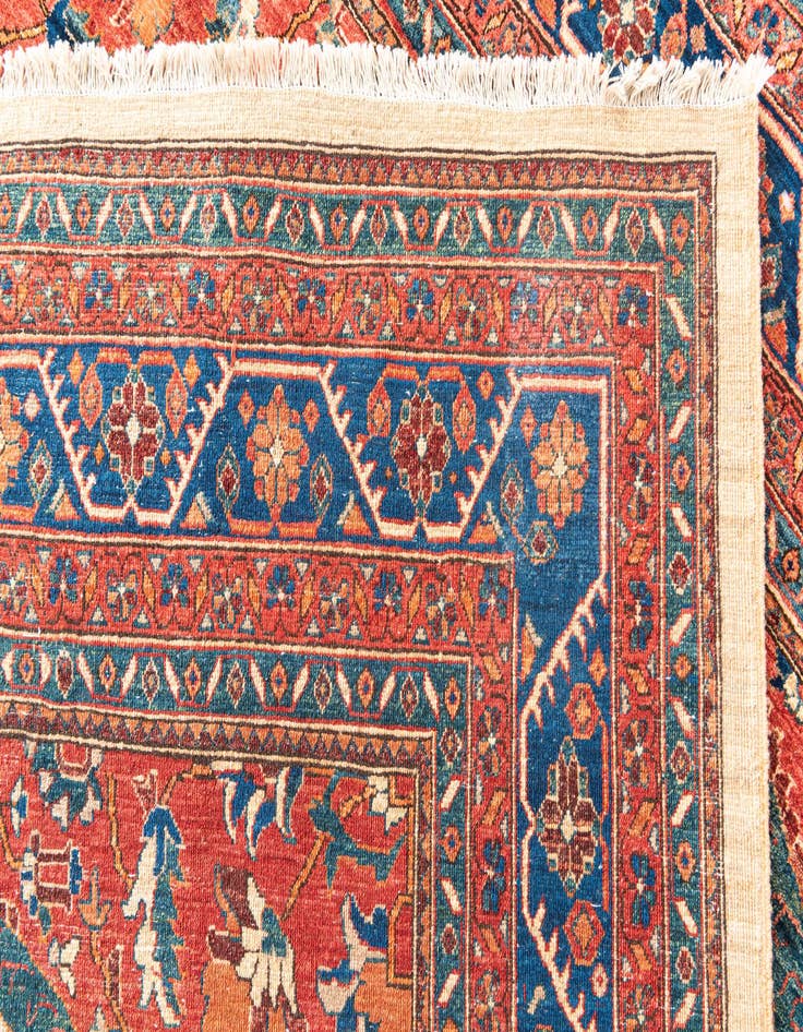 Detail image of  6' 8 x 9' 10  Hand Knotted Ariana Ziegler Oriental Rug