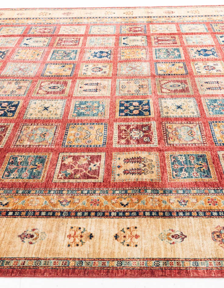 Detail image of  10' x 13' 3  Hand Knotted Ariana Ziegler Rug