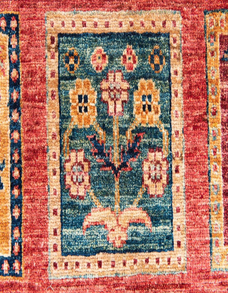 Detail image of  10' x 13' 3  Hand Knotted Ariana Ziegler Rug