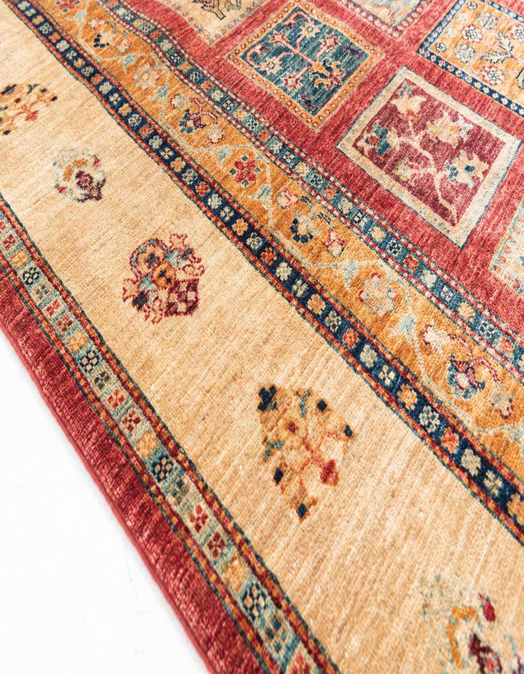 Detail image of  10' x 13' 3  Hand Knotted Ariana Ziegler Rug