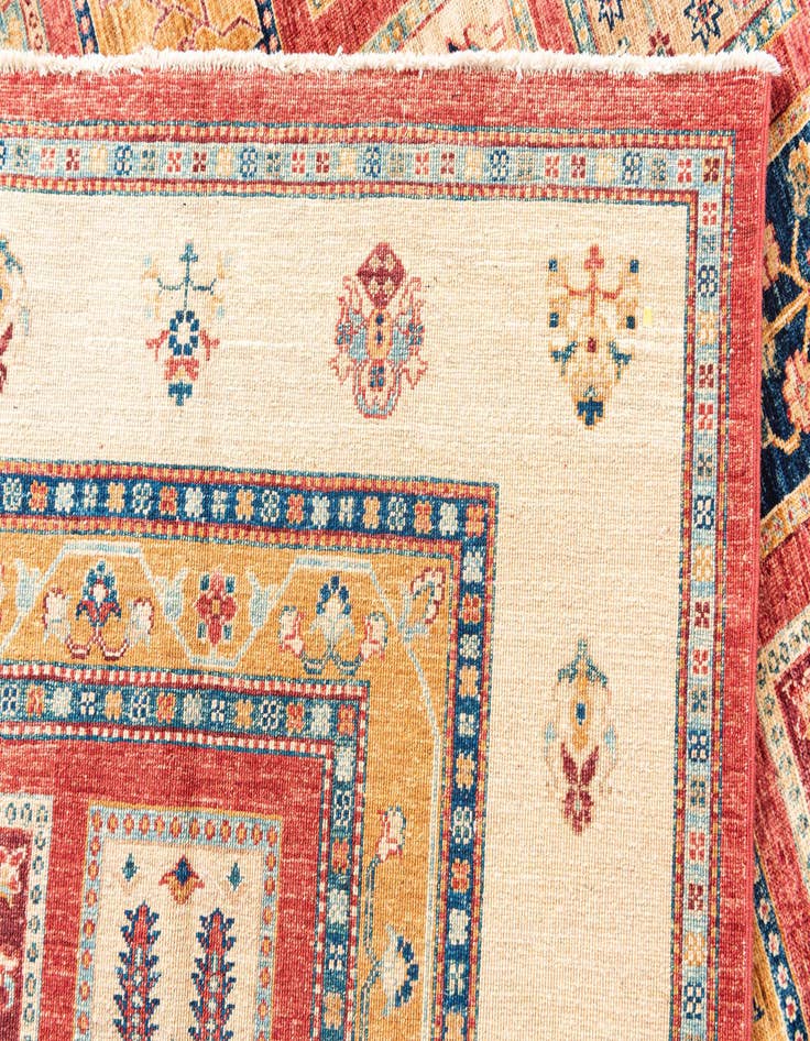 Detail image of  10' x 13' 3  Hand Knotted Ariana Ziegler Rug