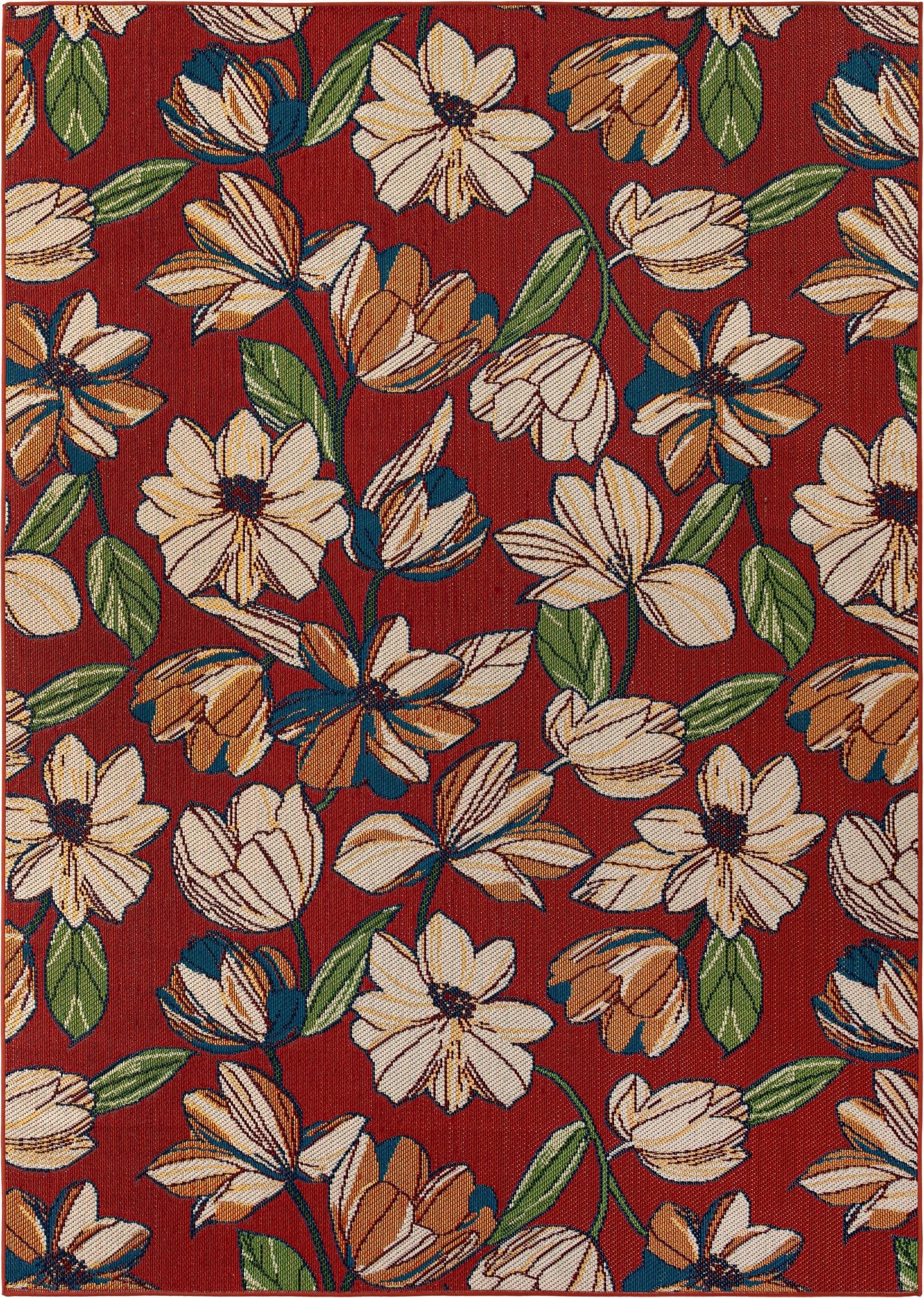  9' x 12'  Washable Baja Indoor / Outdoor Rug