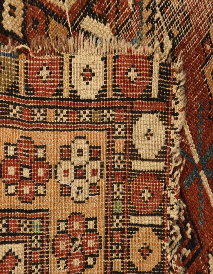 Detail image of  4' 4 x 6' 9  Hand Knotted Bakhtiar Persian Wool Rug