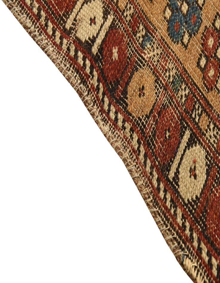 Detail image of  4' 4 x 6' 9  Hand Knotted Bakhtiar Persian Wool Rug