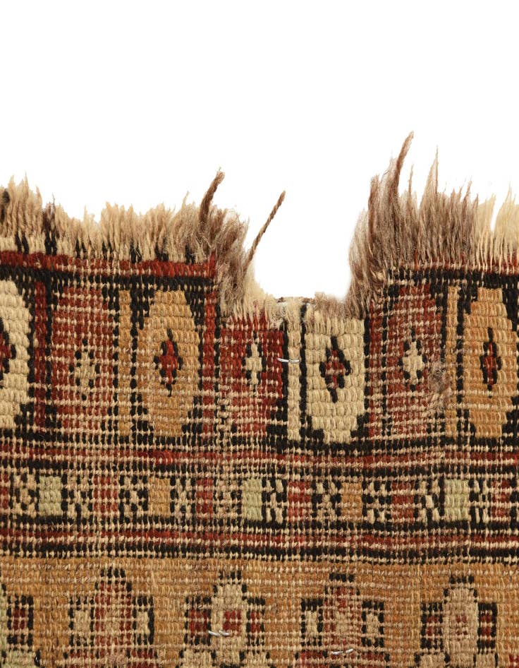 Detail image of  4' 4 x 6' 9  Hand Knotted Bakhtiar Persian Wool Rug