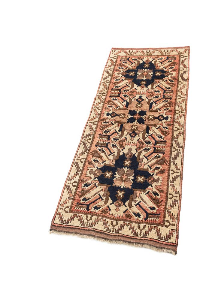 Detail image of  3' 2 x 5' 6  Hand Knotted Balouch Wool Rug