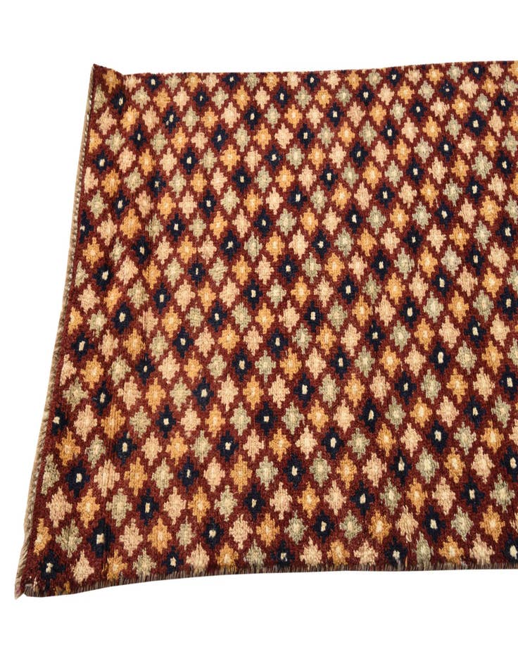 Detail image of  3' x 5' 1  Hand Knotted Balouch Wool Rug