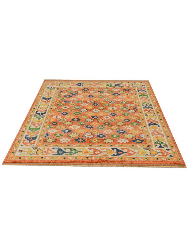 Detail image of 5' 3 x 7' 3 Hand Knotted Balouch Wool Rug