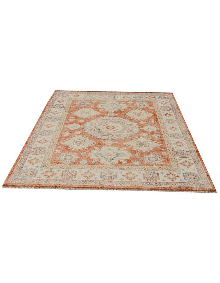 Detail image of 5' 8 x 8' 2 Hand Knotted Balouch Wool Rug