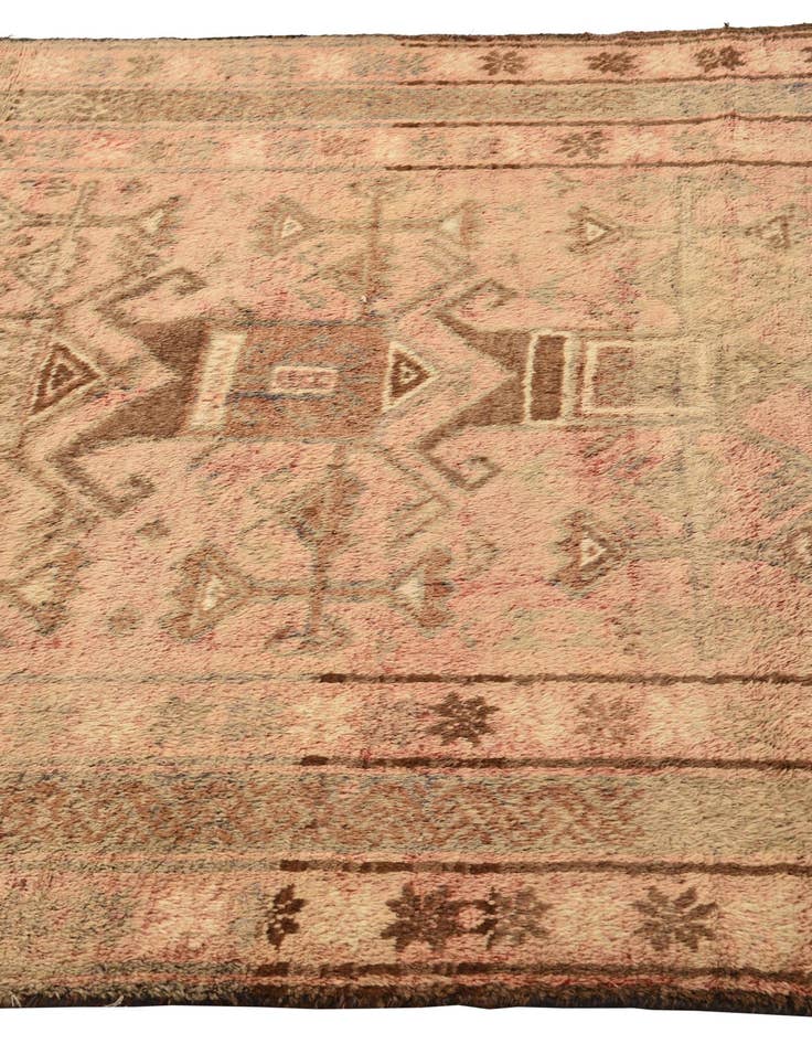 Detail image of  5' x 8' 1  Hand Knotted Balouch Persian Wool Rug