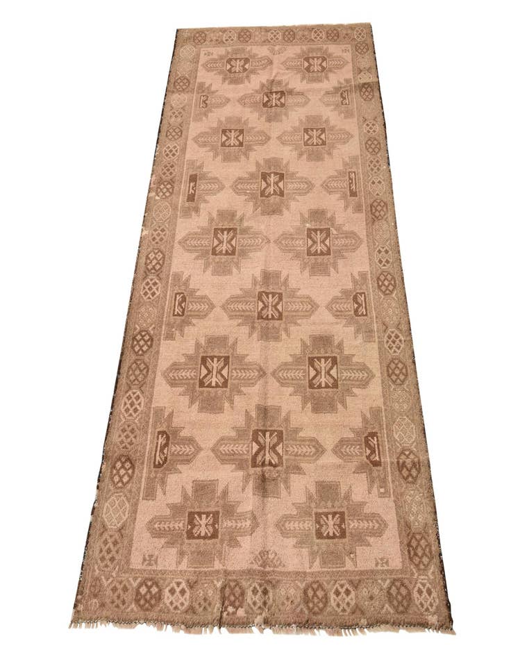 Detail image of  3' 3 x 6' 4  Hand Knotted Balouch Persian Wool Rug