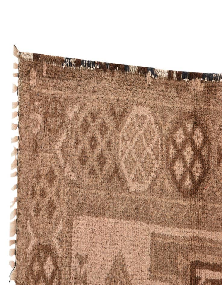 Detail image of  3' 3 x 6' 4  Hand Knotted Balouch Persian Wool Rug