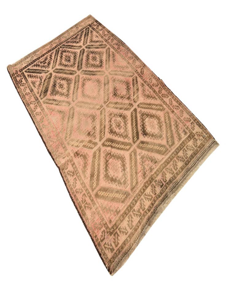 Detail image of 4' x 6' 3 Hand Knotted Balouch Persian Wool Rug