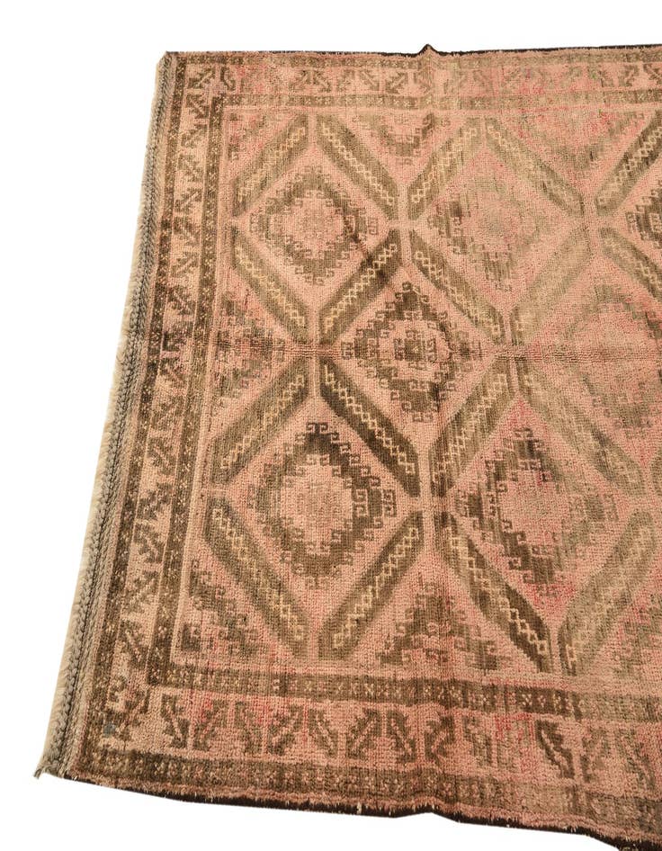 Detail image of 4' x 6' 3 Hand Knotted Balouch Persian Wool Rug