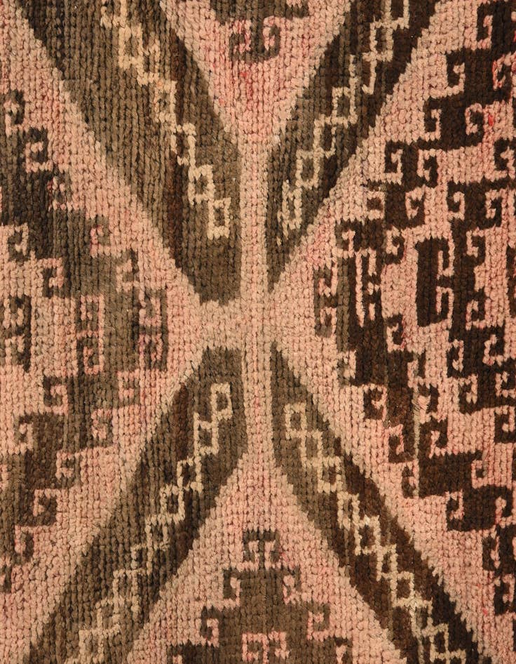 Detail image of 4' x 6' 3 Hand Knotted Balouch Persian Wool Rug