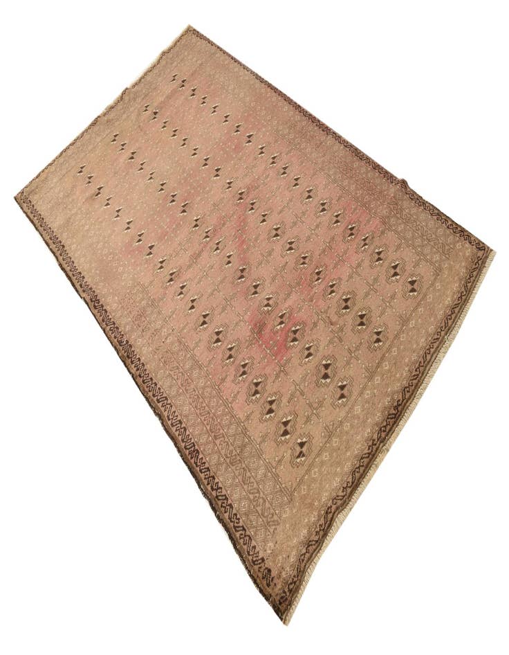 Detail image of  3' 10 x 6' 4  Hand Knotted Balouch Persian Wool Rug