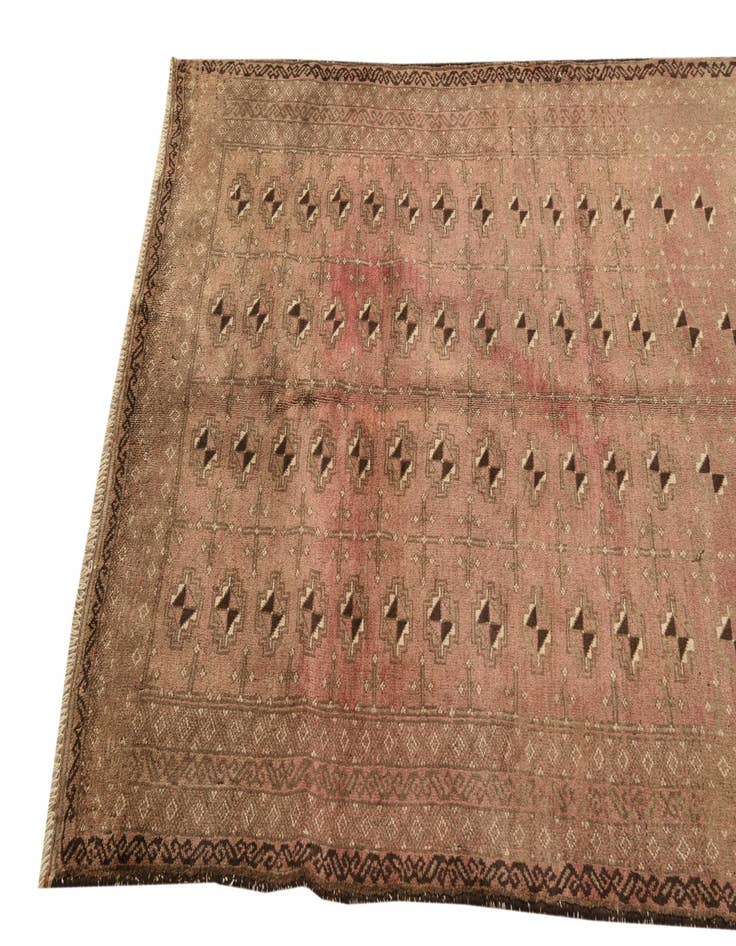 Detail image of  3' 10 x 6' 4  Hand Knotted Balouch Persian Wool Rug