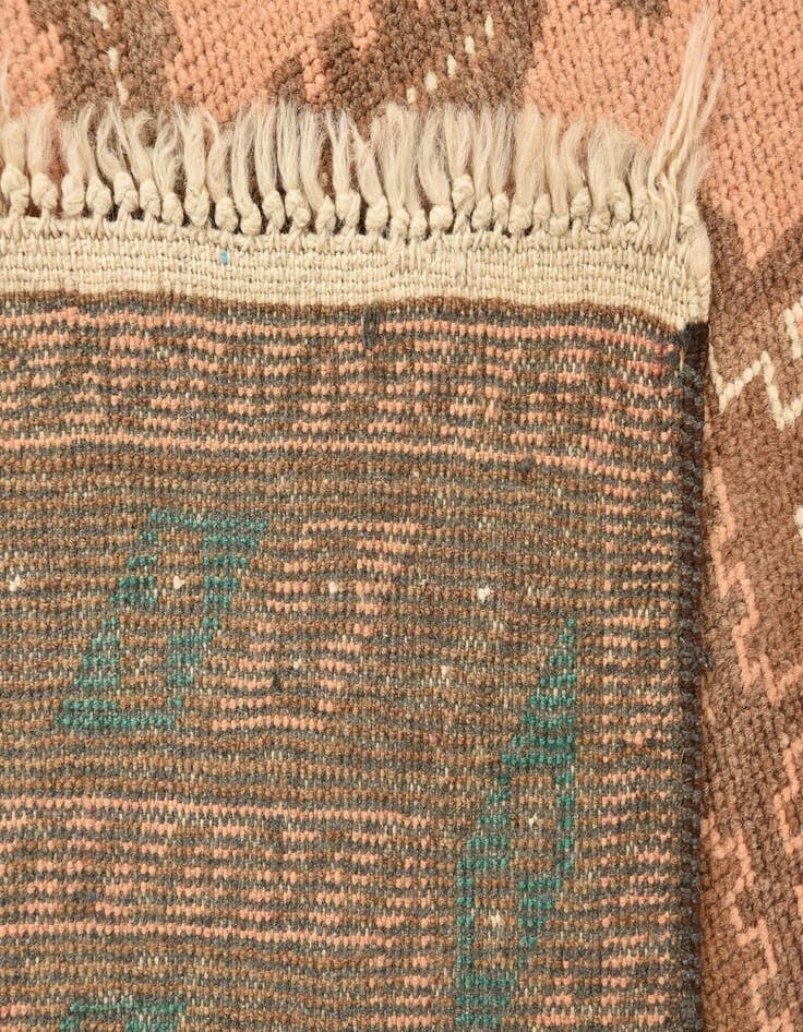 Detail image of  3' 6 x 6' 3  Hand Knotted Balouch Persian Wool Rug