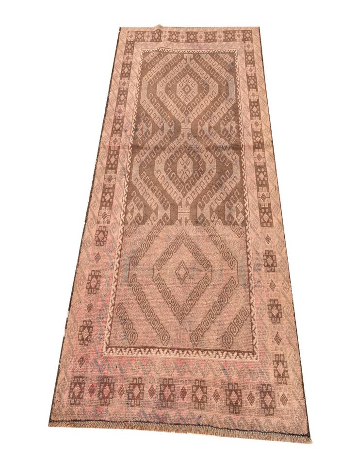 Detail image of  3' 6 x 5' 7  Hand Knotted Balouch Persian Wool Rug