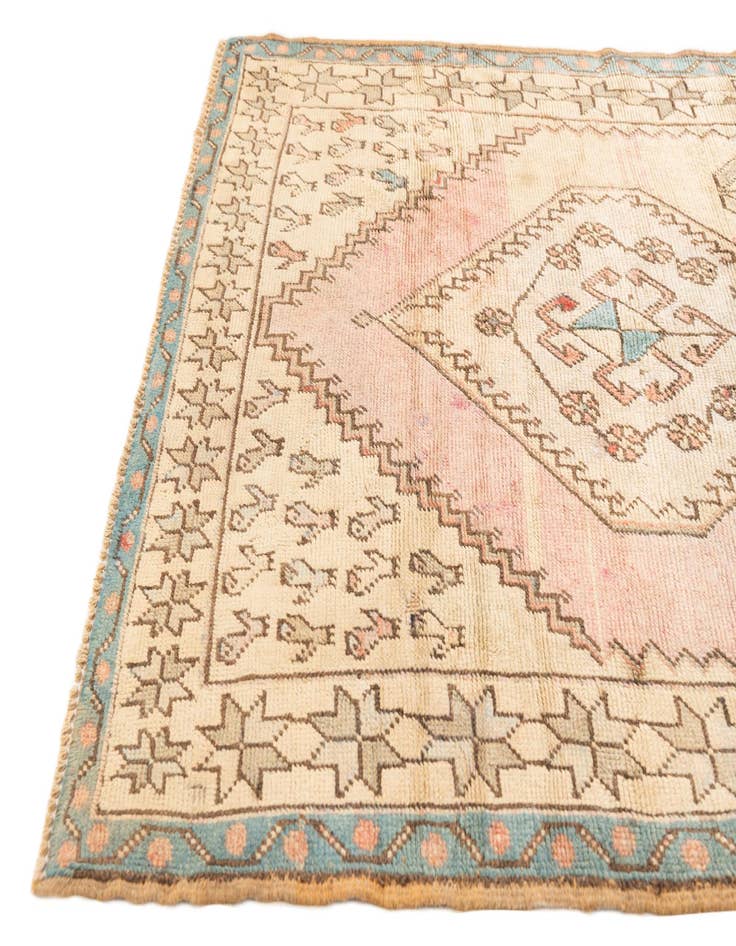 Detail image of  4' 2 x 6' 7  Hand Knotted Balouch Wool Rug