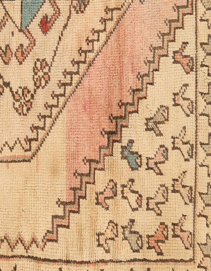 Detail image of  4' 2 x 6' 7  Hand Knotted Balouch Wool Rug