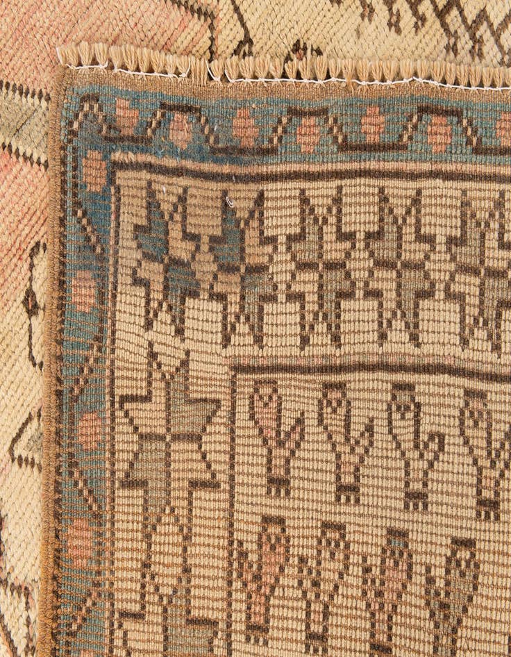 Detail image of  4' 2 x 6' 7  Hand Knotted Balouch Wool Rug