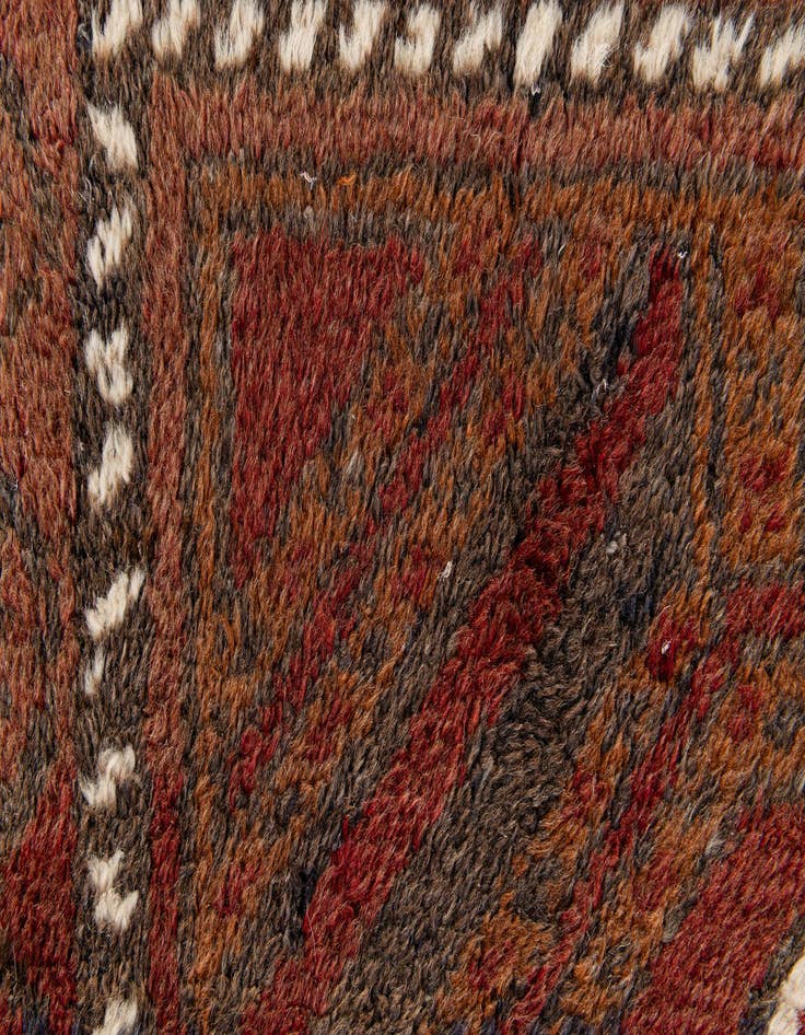 Detail image of  2' 7 x 4' 3  Hand Knotted Balouch Persian Wool Rug