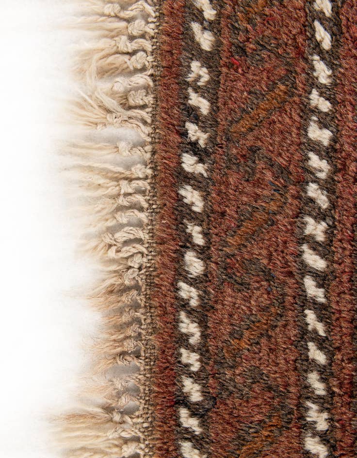 Detail image of  2' 7 x 4' 3  Hand Knotted Balouch Persian Wool Rug