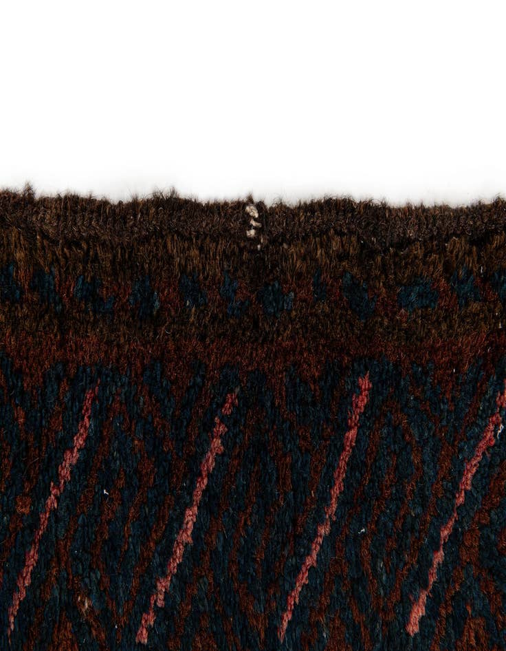 Detail image of  2' 11 x 4' 6  Hand Knotted Balouch Persian Wool Rug