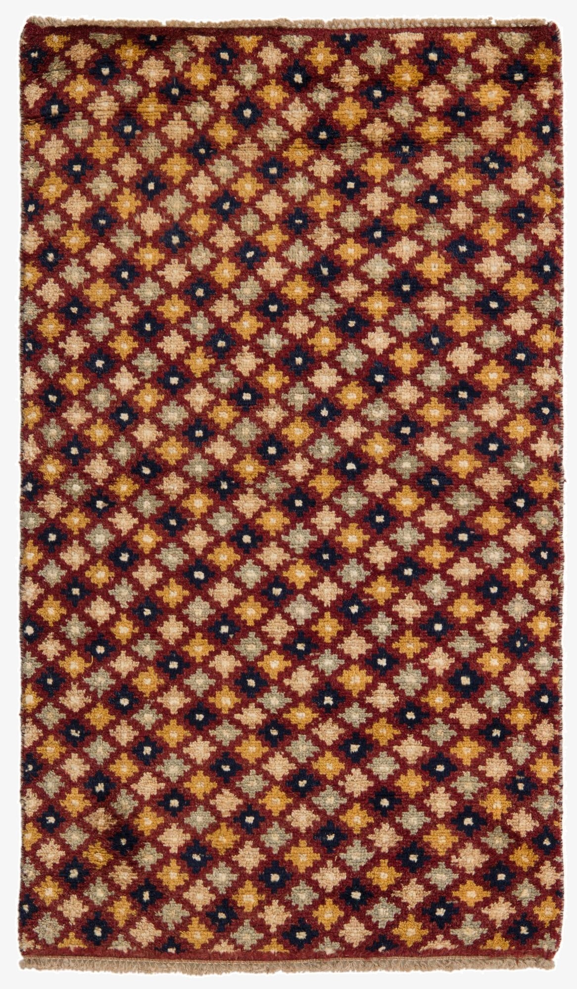  3' x 5' 1  Hand Knotted Balouch Wool Rug