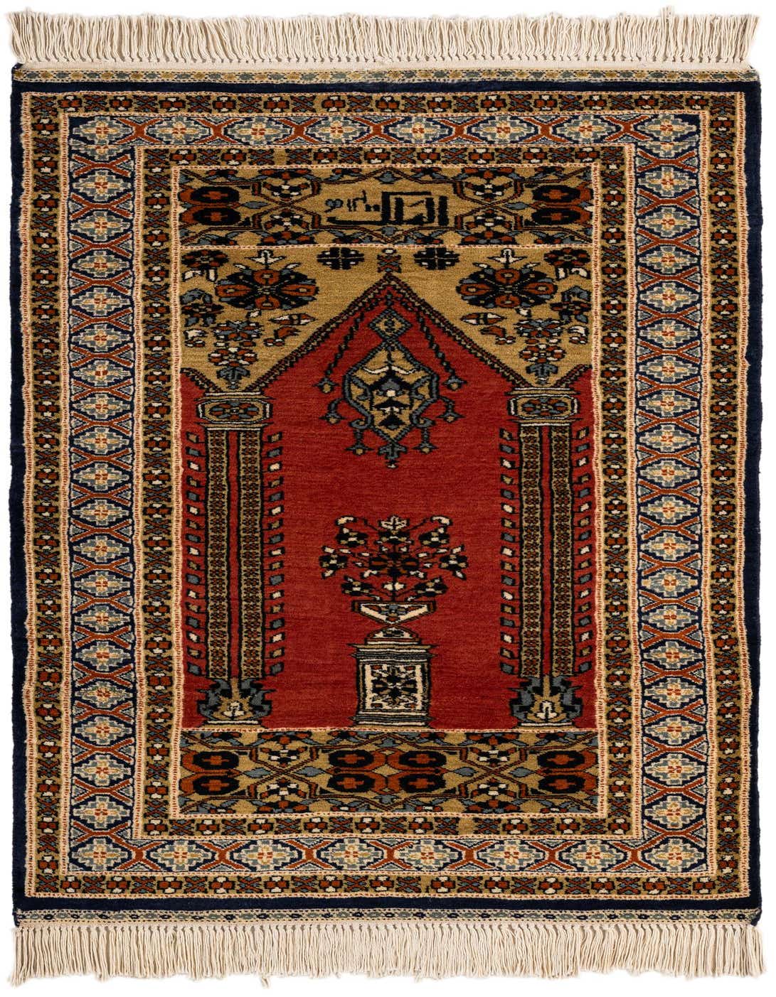 Primary image  2' 8 x 4' 3  Hand Knotted Bokhara Oriental Wool Rug
