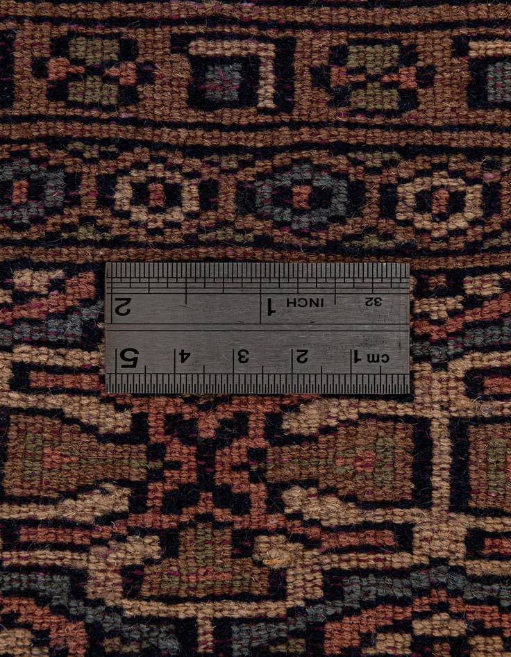 Detail image of  4' 2 x 6'  Hand Knotted Bokhara Wool Rug